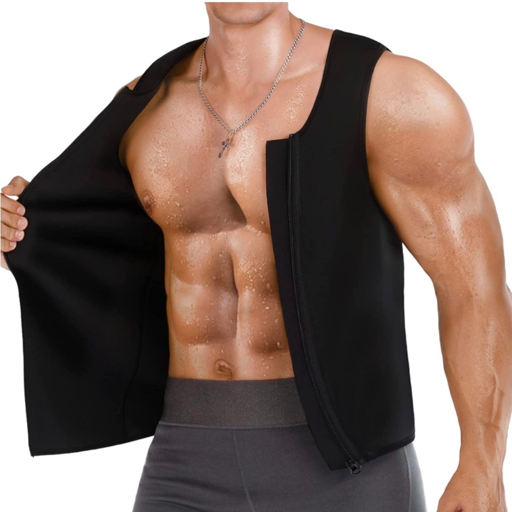 Men Hot sweat Workout Tank Top - New without tags
